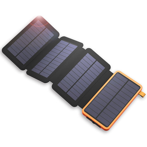 8000mAh Solar Power Bank Foldable Solar Charger