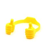 Plastic mobile phone holder