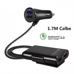 Car Charger 2.4A+3.1A 4 USB Port
